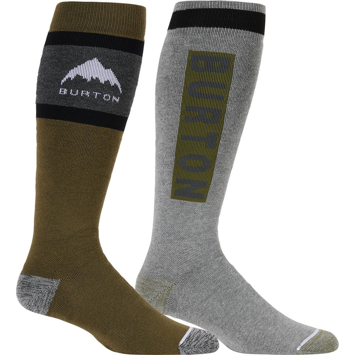 Burton Weekend Midweight 2-Pack Socks Dried Moss