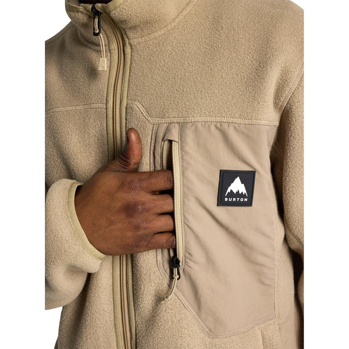 Burton Cinder Full-Zip Fleece - Men's Summit Taupe