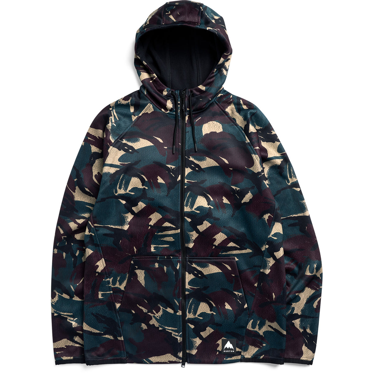 Burton Crown Weatherproof Full-Zip Fleece - Men's Seersucker Camo
