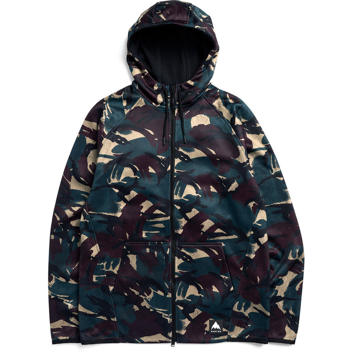 Burton Crown Weatherproof Full-Zip Fleece - Men's Seersucker Camo