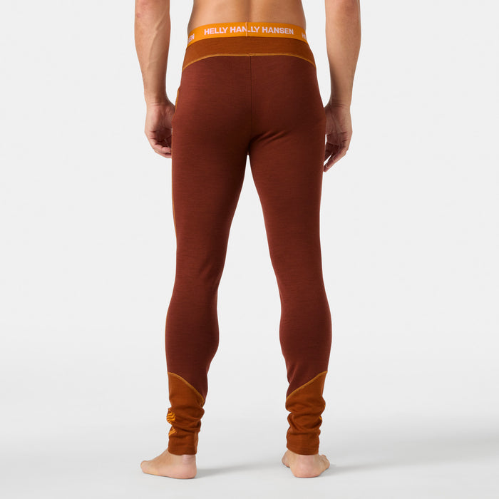 Helly Hansen Lifa Merino Midweight Baselayer Pants - Men's Iron Oxide