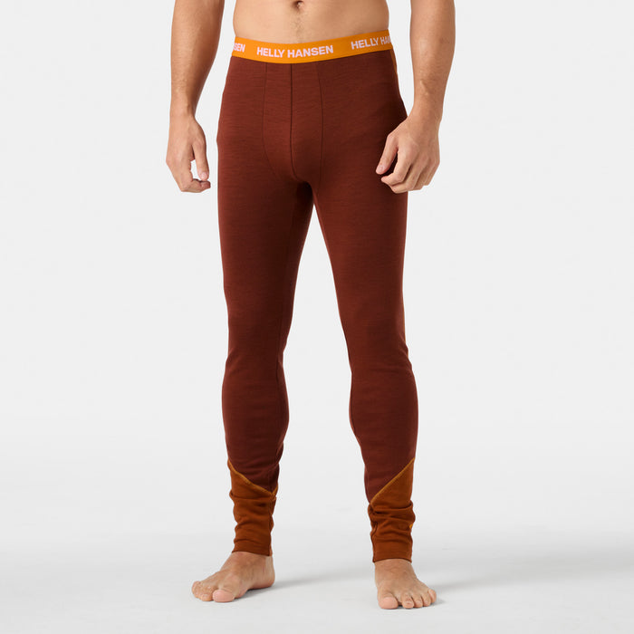 Helly Hansen Lifa Merino Midweight Baselayer Pants - Men's Iron Oxide