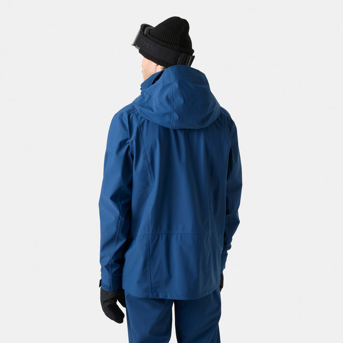 Helly Hansen Alpha 3L Long Shell jacket - Men's Dark Blue