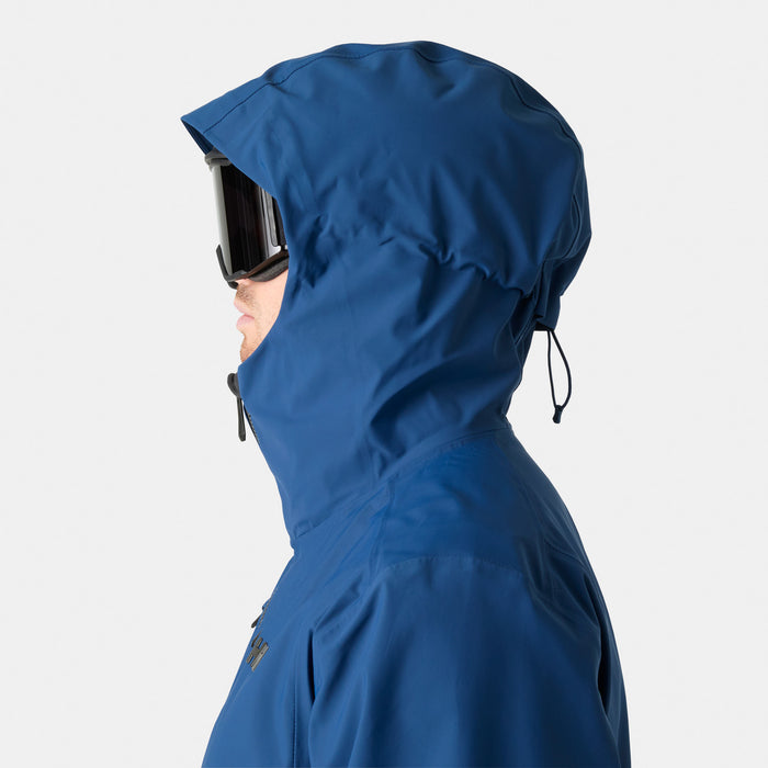 Helly Hansen Alpha 3L Long Shell jacket - Men's Dark Blue