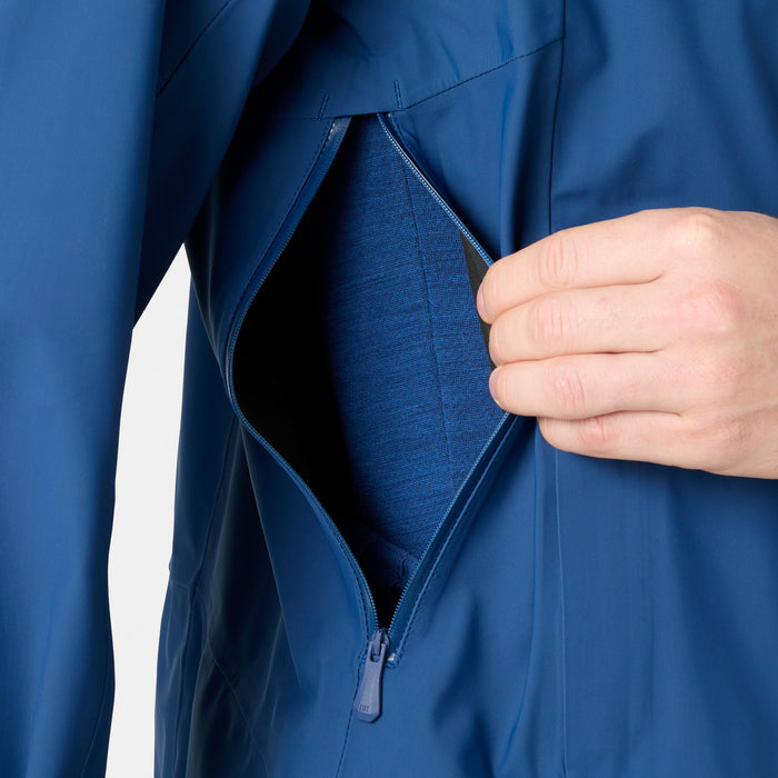 Helly Hansen Alpha 3L Long Shell jacket - Men's Dark Blue