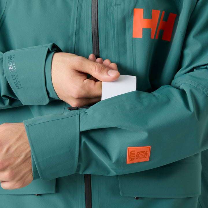 Helly Hansen Emiko Shell Jacket - Men's Opal Green