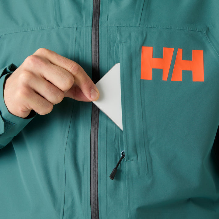 Helly Hansen Emiko Shell Jacket - Men's Opal Green