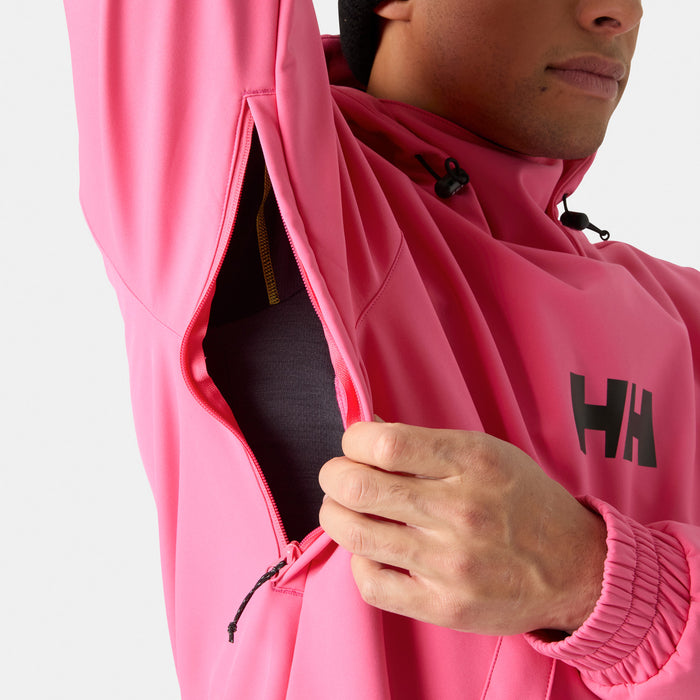 Helly Hansen ULLR D Ridable Hoodie - Men's Hot Pink