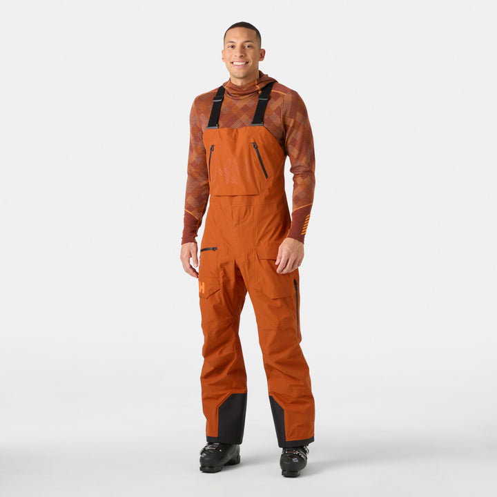 Helly Hansen Ridge Infinity Shell Bib Pants - Men's Ginger Biscuit
