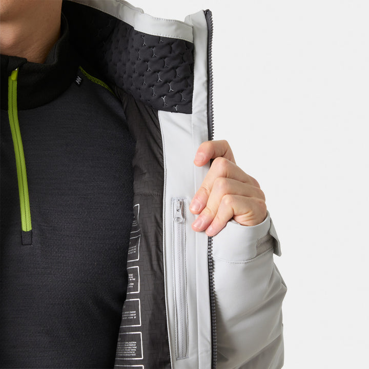 Helly Hansen Alpha Puffy Jacket - Men's Grey Fog