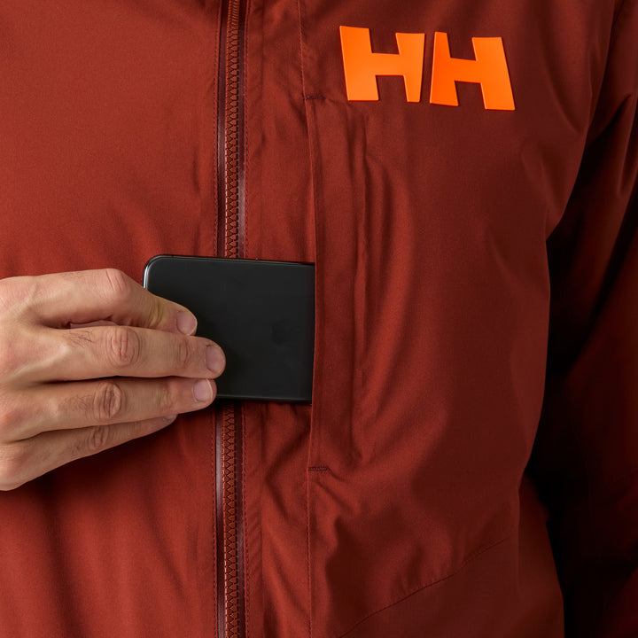 Helly Hansen Powdreamer 3.0 Jacket - Men's Iron Oxide