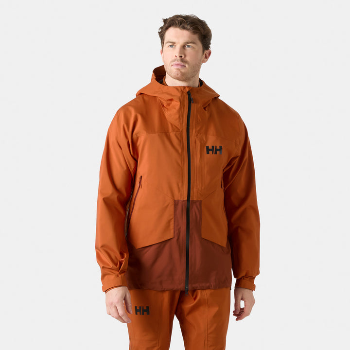 Helly Hansen Verglas BC Shell Jacket - Men's Iron Oxide