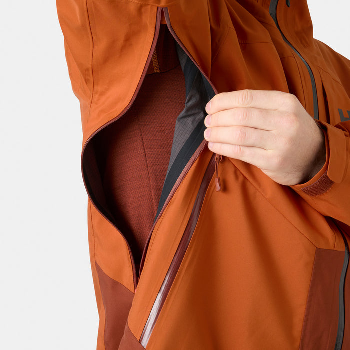 Helly Hansen Verglas BC Shell Jacket - Men's Iron Oxide