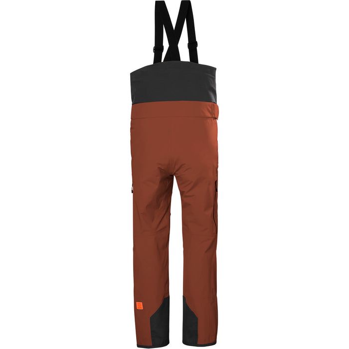 Helly Hansen Sogn Bib Shell 2.0 Pants - Men's Iron Oxide