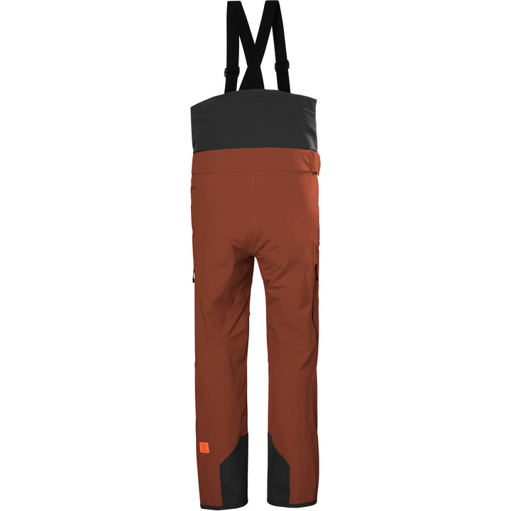 Helly Hansen Sogn Bib Shell 2.0 Pants - Men's Iron Oxide