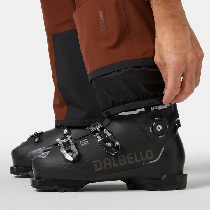 Helly Hansen Sogn Bib Shell 2.0 Pants - Men's Iron Oxide