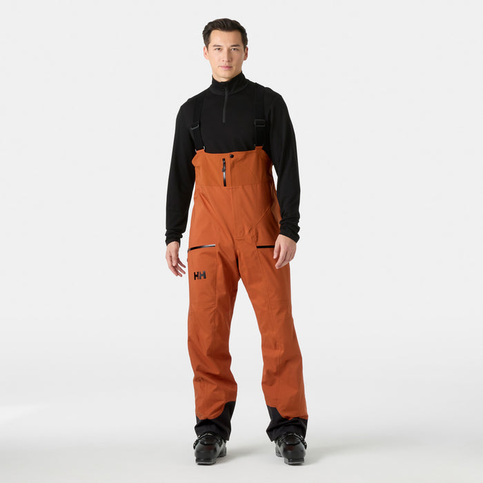 Helly Hansen Verglas BC Bib Shell Pants - Men's Ginger Biscuit