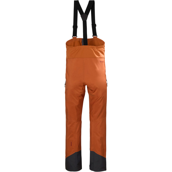 Helly Hansen Verglas BC Bib Shell Pants - Men's Ginger Biscuit