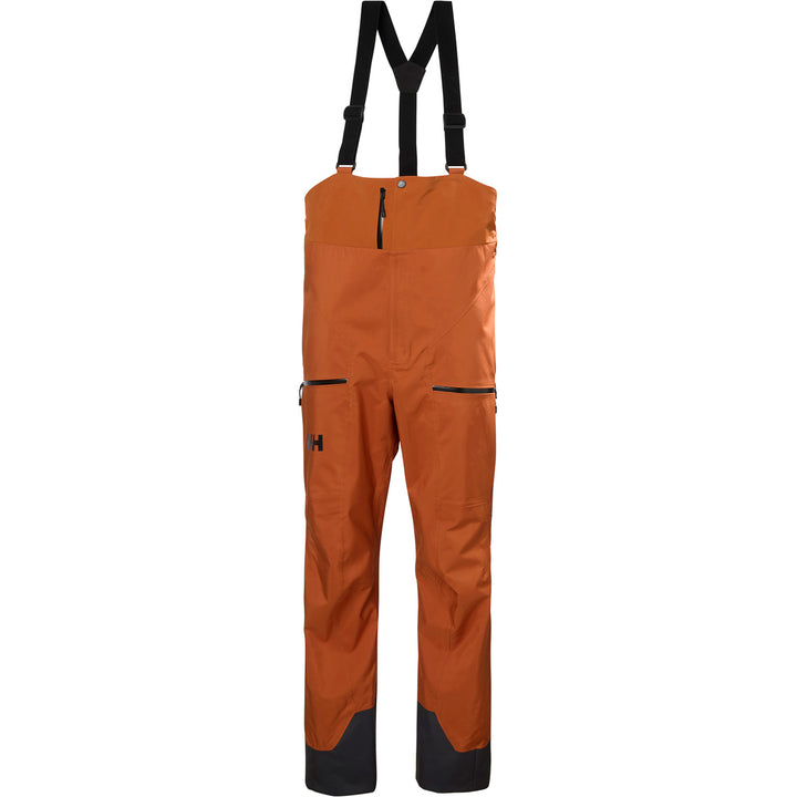 Helly Hansen Verglas BC Bib Shell Pants - Men's Ginger Biscuit