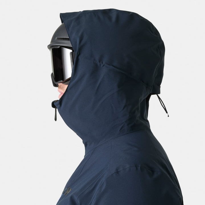 Helly Hansen Alpha Long Insulated Jacket - Men's Navy