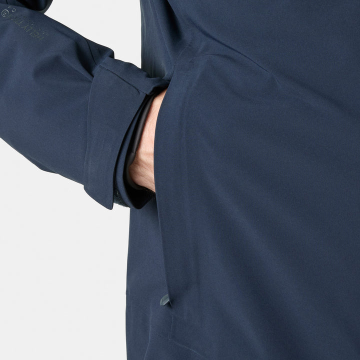 Helly Hansen Alpha Long Insulated Jacket - Men's Navy