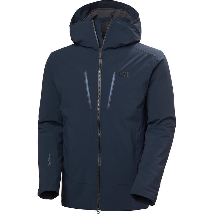 Helly Hansen Alpha Long Insulated Jacket - Men's Navy