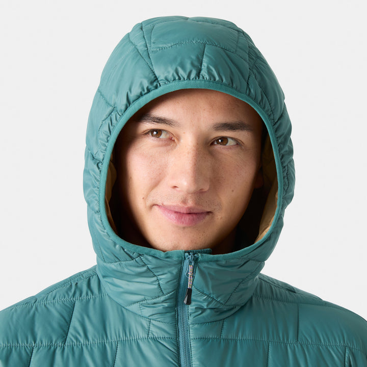 Helly Hansen Lifaloft Hooded Insulator Jacket - Men's Opal Green