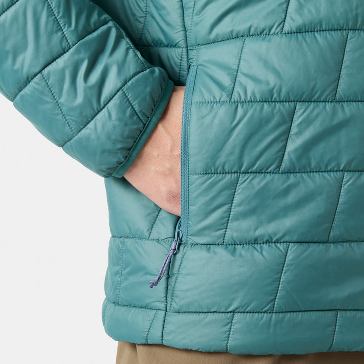 Helly Hansen Lifaloft Hooded Insulator Jacket - Men's Opal Green