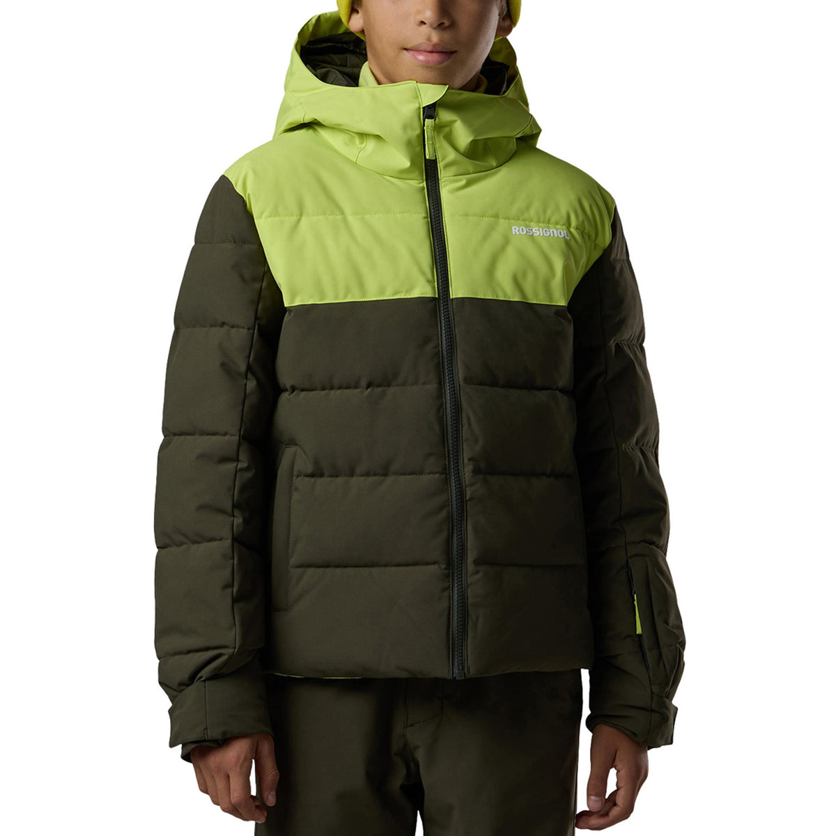 Rossignol Siz Quilted Jacket - Boys' Olive Shadow