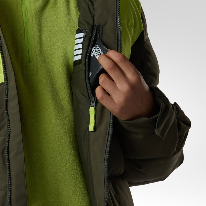 Rossignol Siz Quilted Jacket - Boys' Olive Shadow