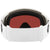 Oakley Flight Tracker M Goggles Matte White/Prizm Rose Gold