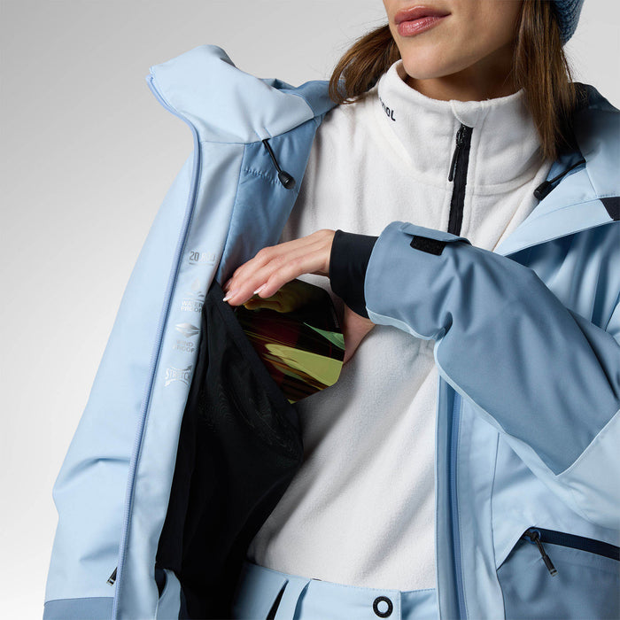 Rossignol Rochrun Insulated Jacket - Women's Blue Aura/Windward Blue