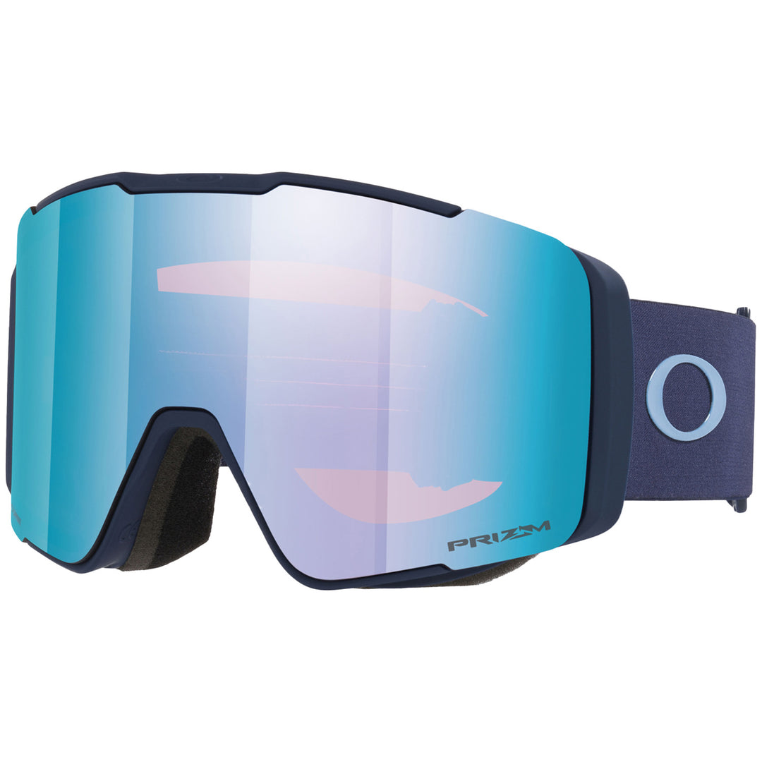 Oakley Line Miner Pro L Snow Goggles, Matte Black/Prizm Sapphire Irid & Prizm Torch Irid