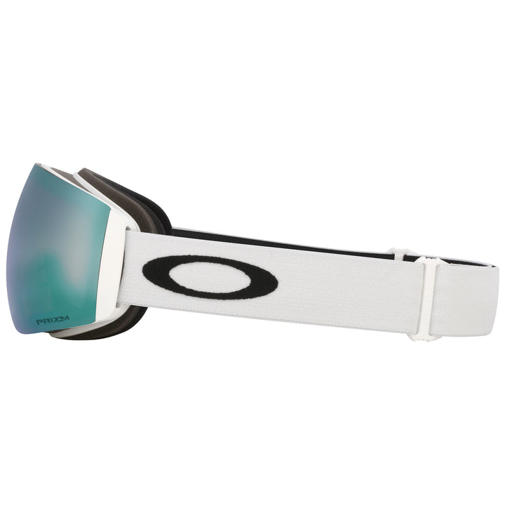 Oakley Flight Deck Pro M Low Bridge Fit Goggles Matte White/Prizm Sapphire + Prizm Iced