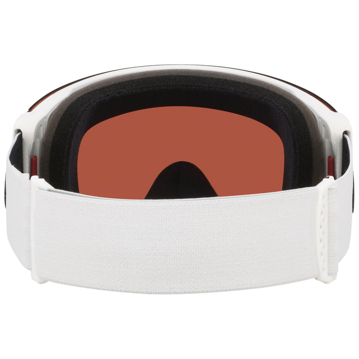 Oakley Flight Deck Pro M Low Bridge Fit Goggles Matte White/Prizm Sapphire + Prizm Iced