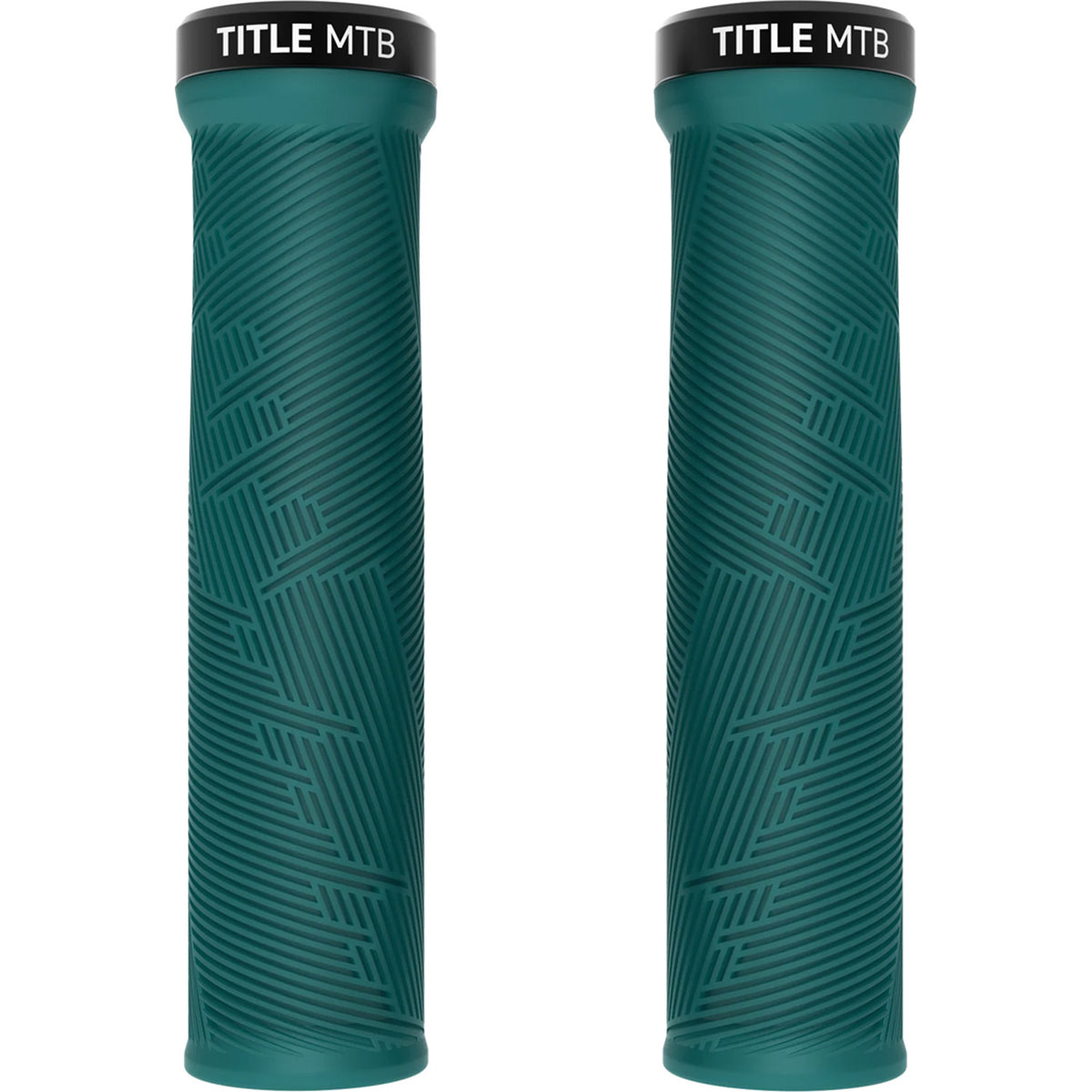 Title MTB FORM Lock-On Grips Teal