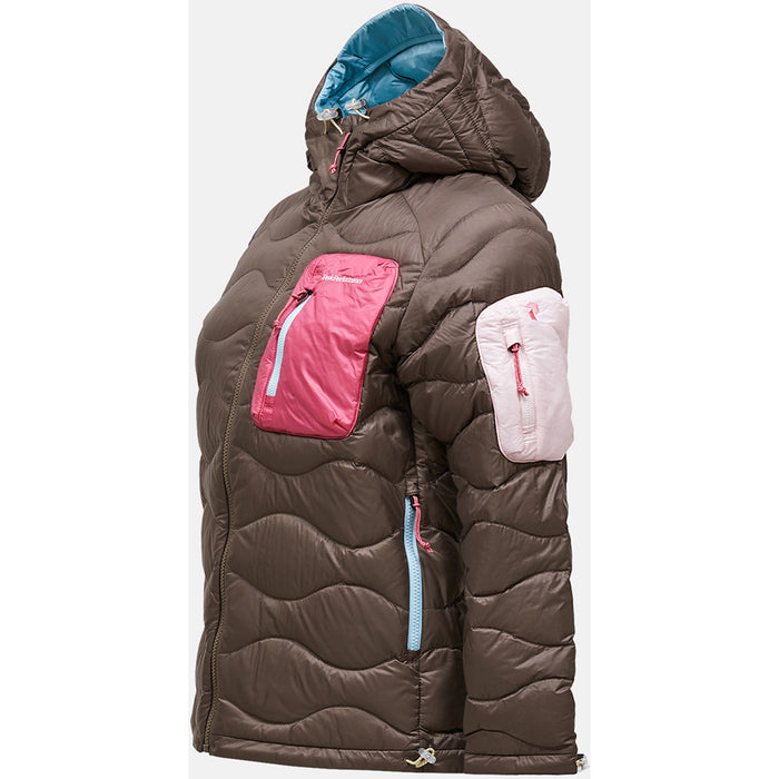 Peak Performance Helium Utility Down Hoodie - Women's Terrain Tan-MO
