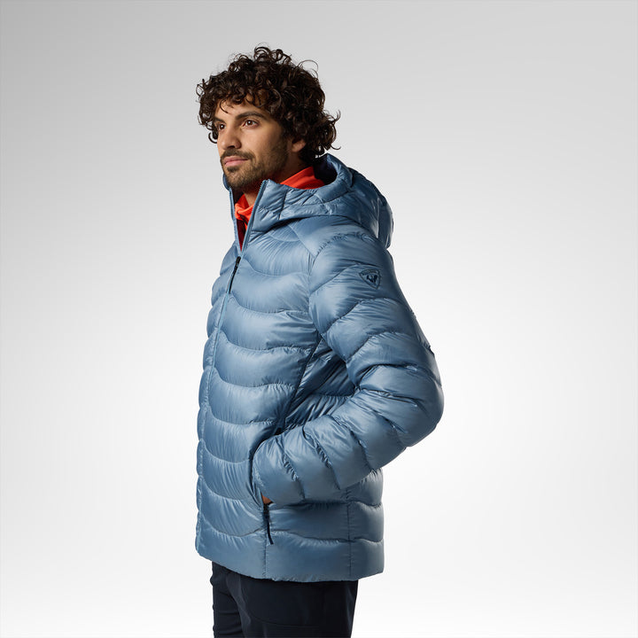 Rossignol Verok Down Hoodie Jacket - Men's Windward Blue