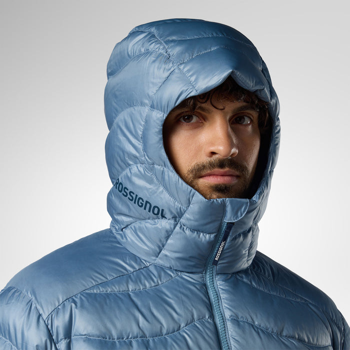 Rossignol Verok Down Hoodie Jacket - Men's Windward Blue