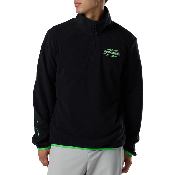 Rossignol Super Project Polar Fleece Quarter Zip - Men's Black