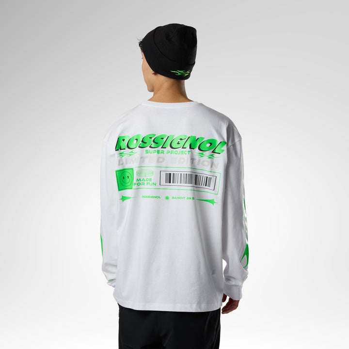 Rossignol Super Project Long-Sleeve T-Shirt - Men's White