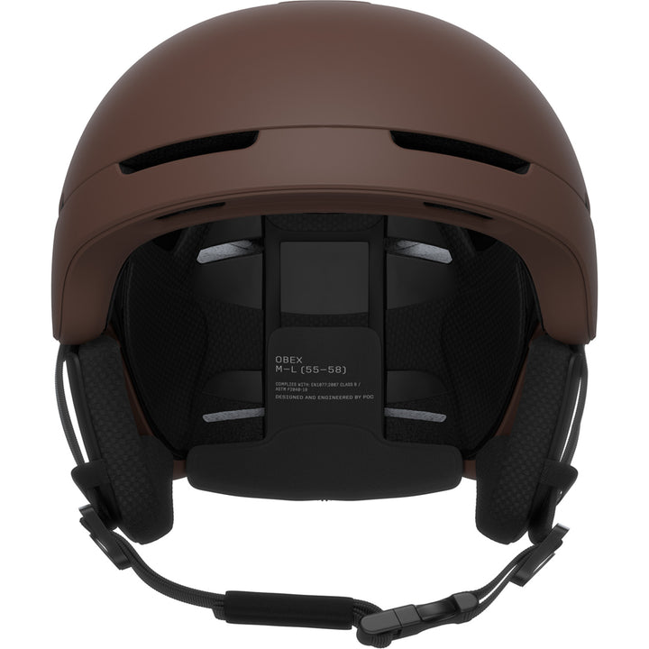 POC Obex MIPS Helmet Bronzite Brown Matte