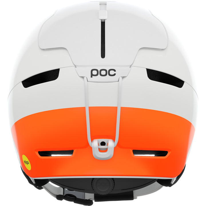POC Obex MIPS Helmet Hydrogen White/Fluorescent Orange
