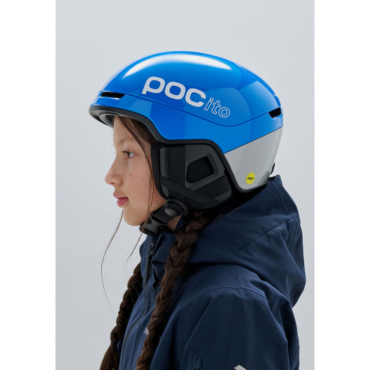 POC POCito Obex MIPS Helmet - Kids' Fluorescent Blue