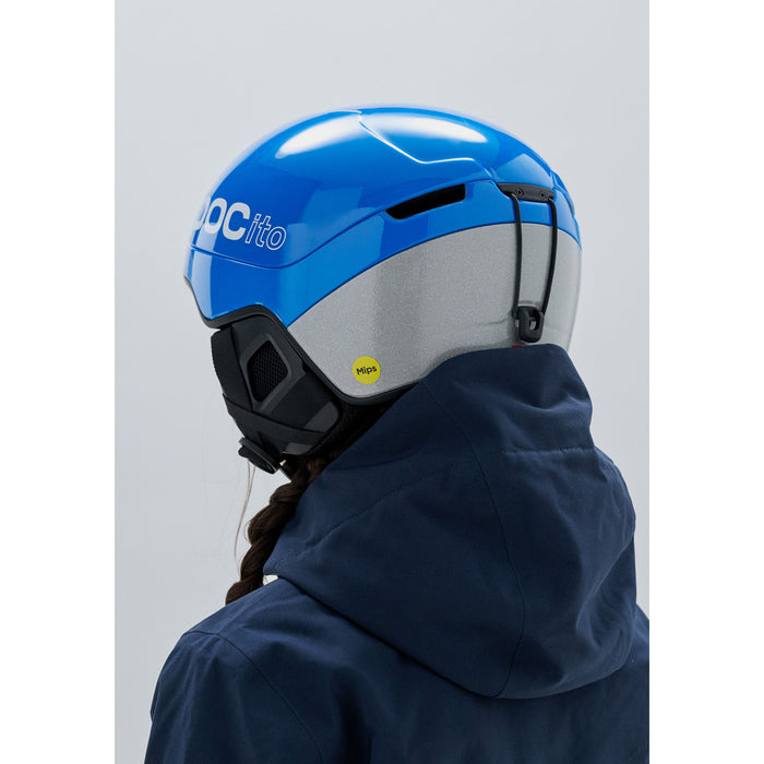 POC POCito Obex MIPS Helmet - Kids' Fluorescent Blue