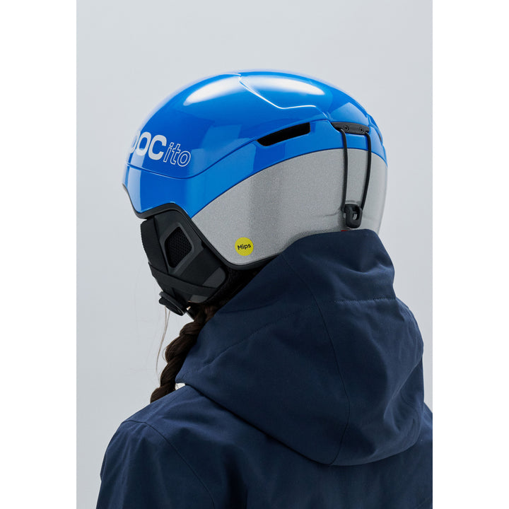 POC POCito Obex MIPS Helmet - Kids' Fluorescent Blue