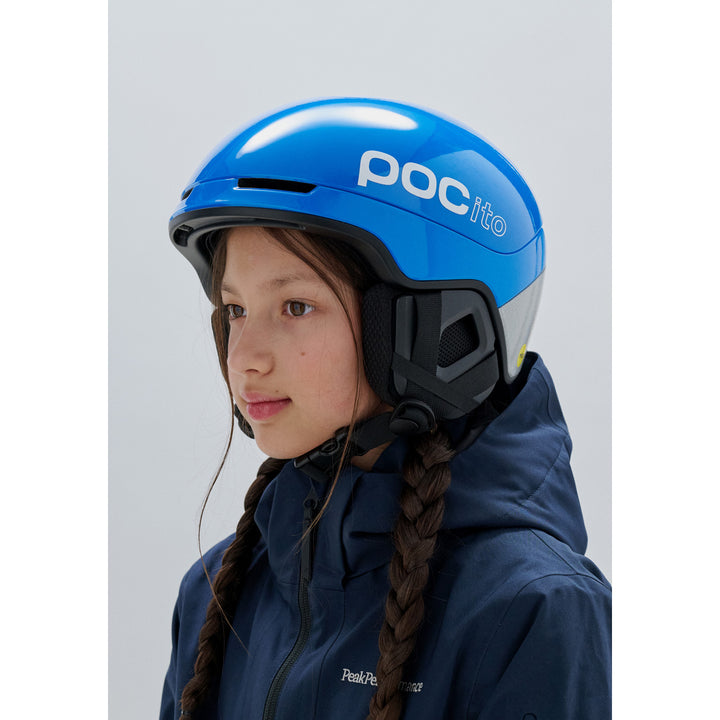 POC POCito Obex MIPS Helmet - Kids' Fluorescent Blue