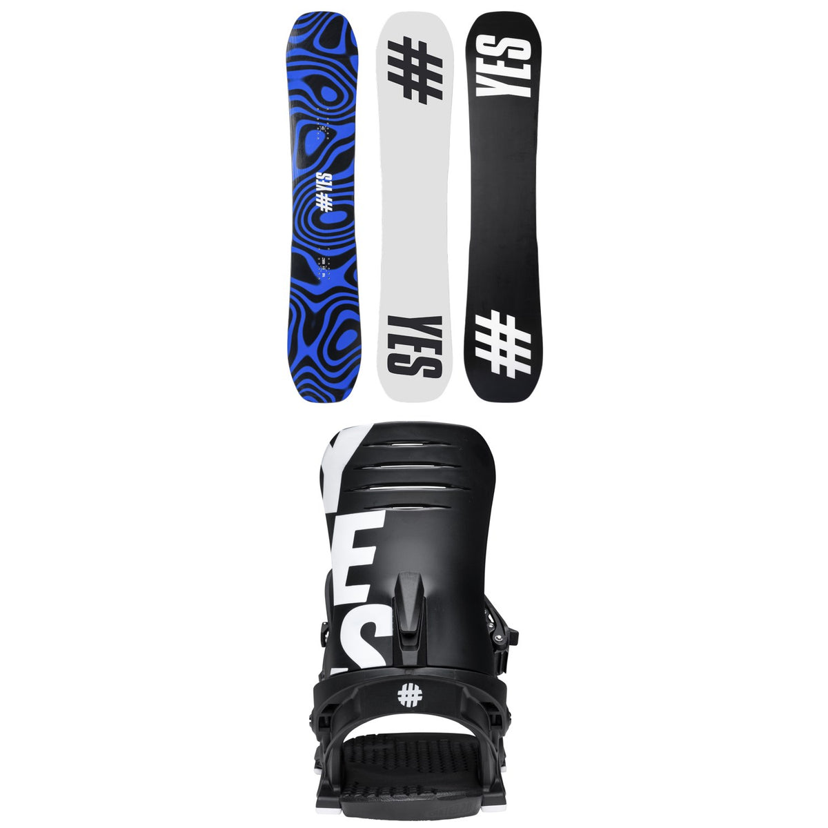 Yes. All-In XTRM Snowboard + IPO Snowboard Bindings 2026