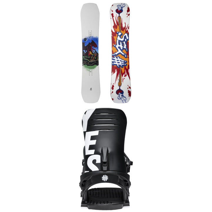 Yes. Sender Snowboard + IPO Snowboard Bindings 2026