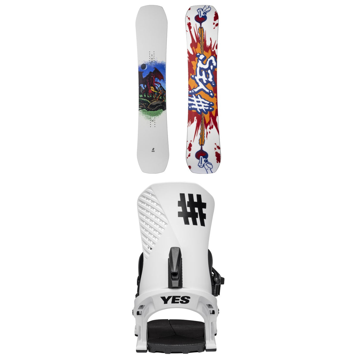 Yes. Sender Snowboard + Drive Snowboard Bindings 2026